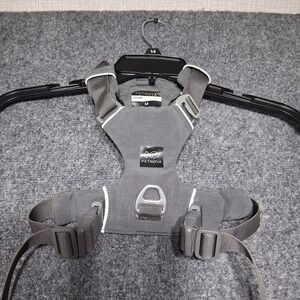 Petnova Dog Harness Medium Color Gray and‎ Silver